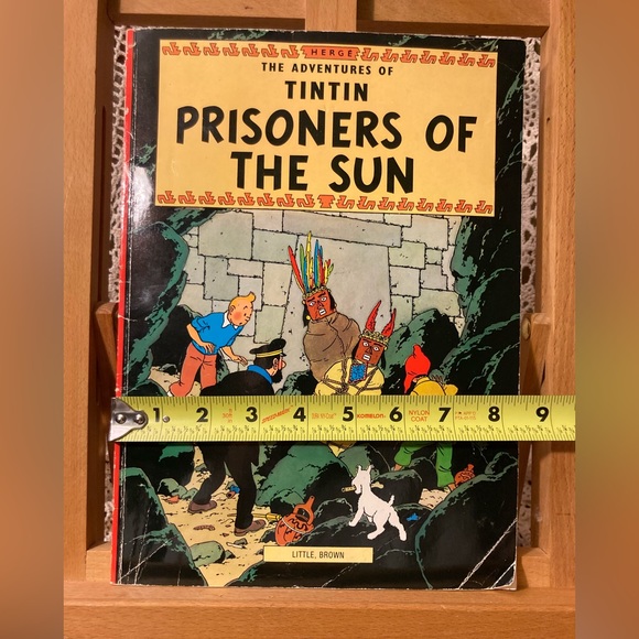 The Adventures of Tintin  - Prisoners of the Sun - Graphic Comic Book, Herge - Picture 16 of 17
